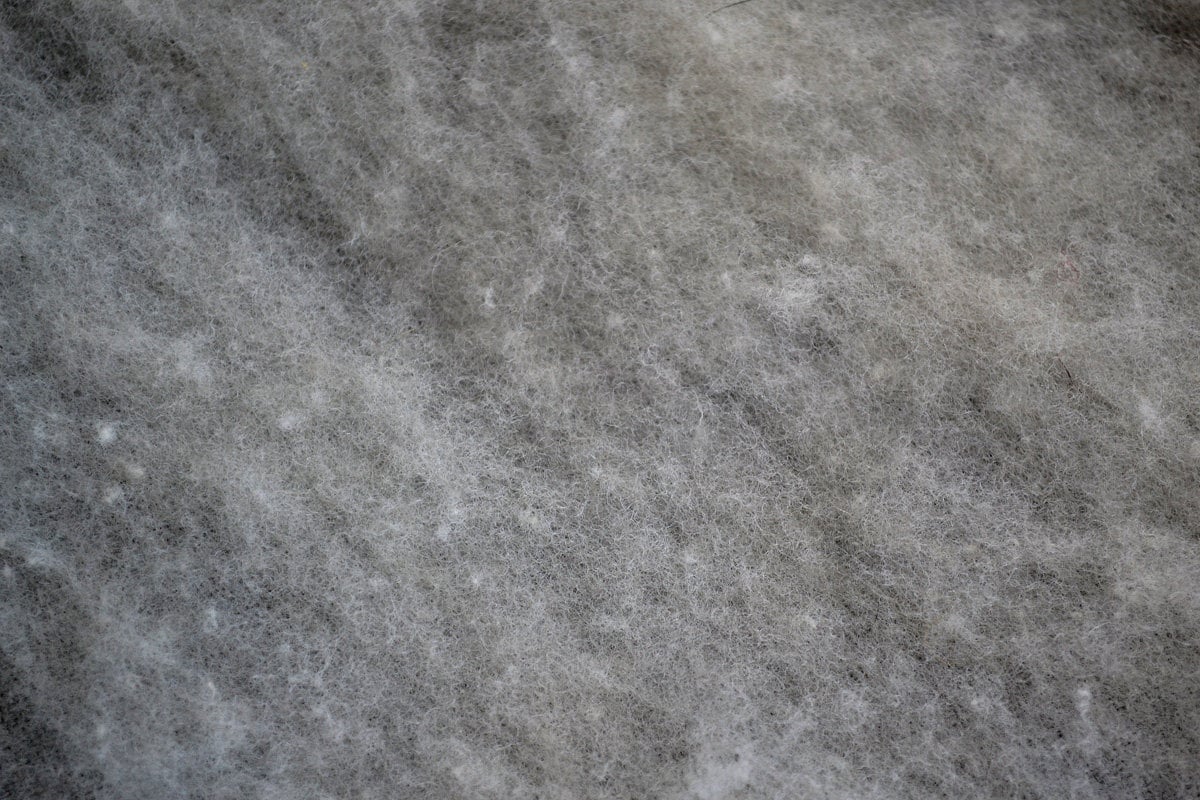 100% Wool Batt for Wet-Felting and Needle Felting Core - Image 3