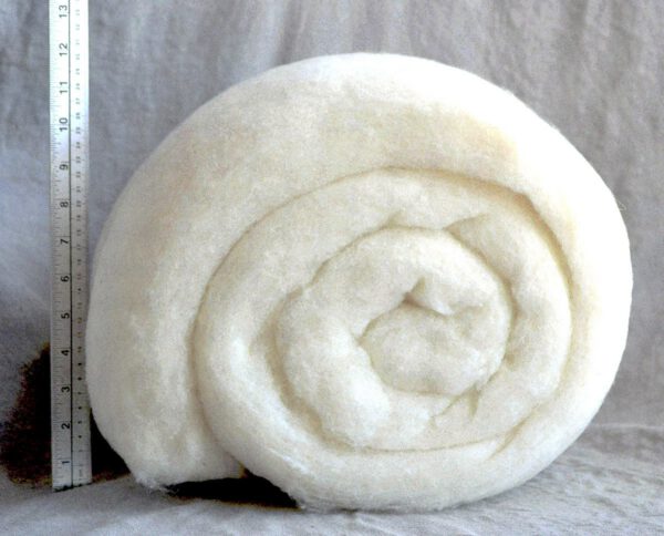 100% Wool Batt for Wet-Felting and Needle Felting Core