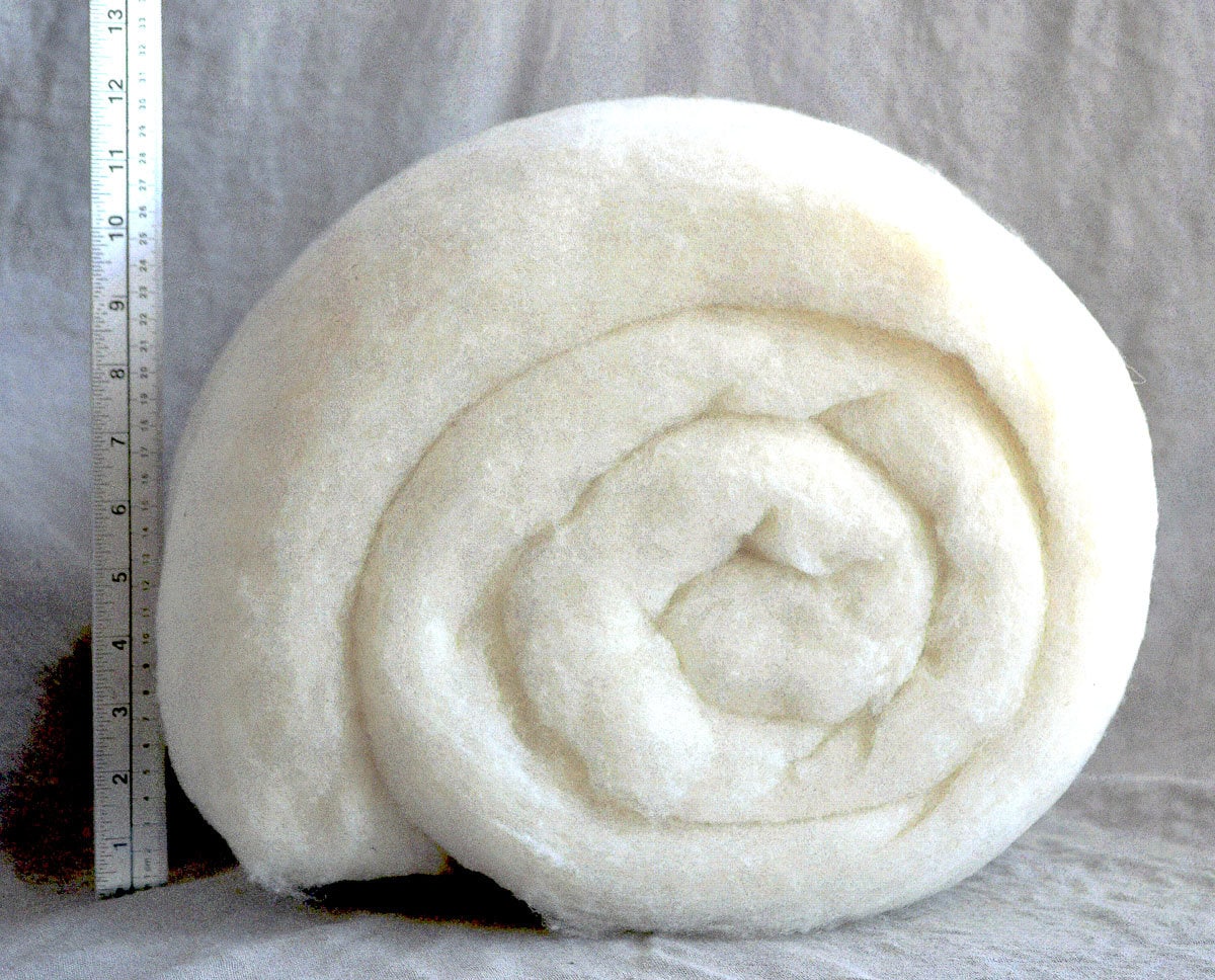 100% Wool Batt for Wet-Felting and Needle Felting Core - Image 4