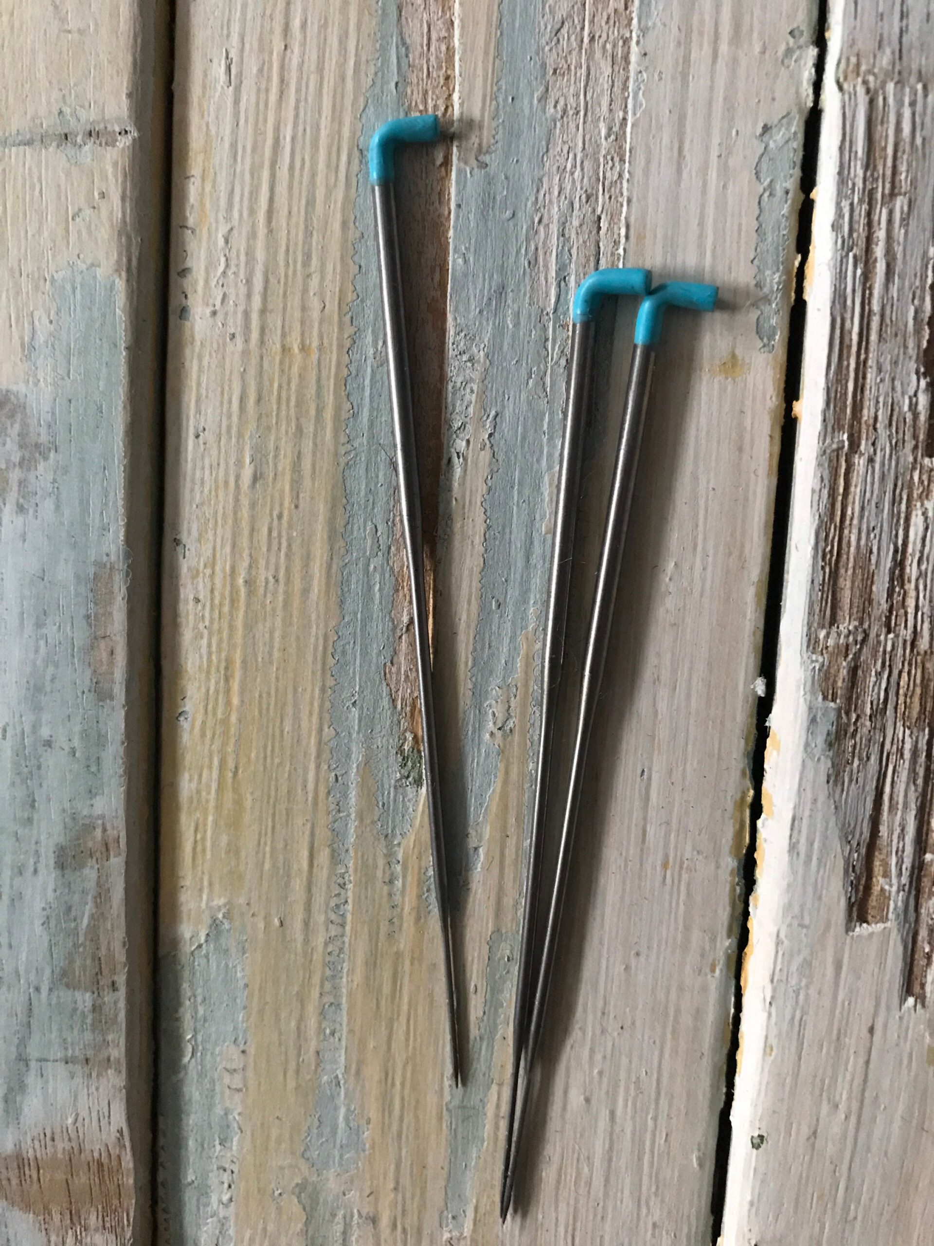 40 gauge Star Sparrow felting needle - Hot Blue - Image 3