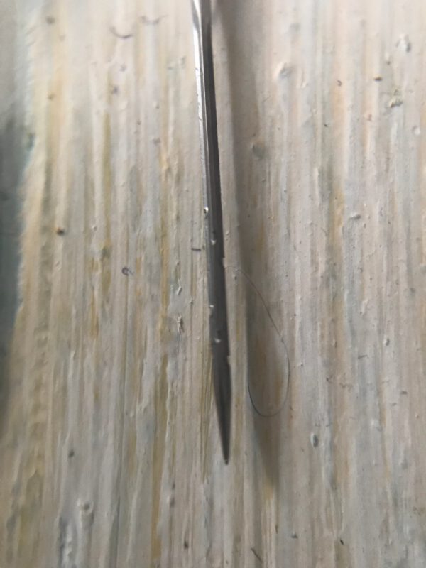 40 gauge Star Sparrow felting needle - Hot Blue