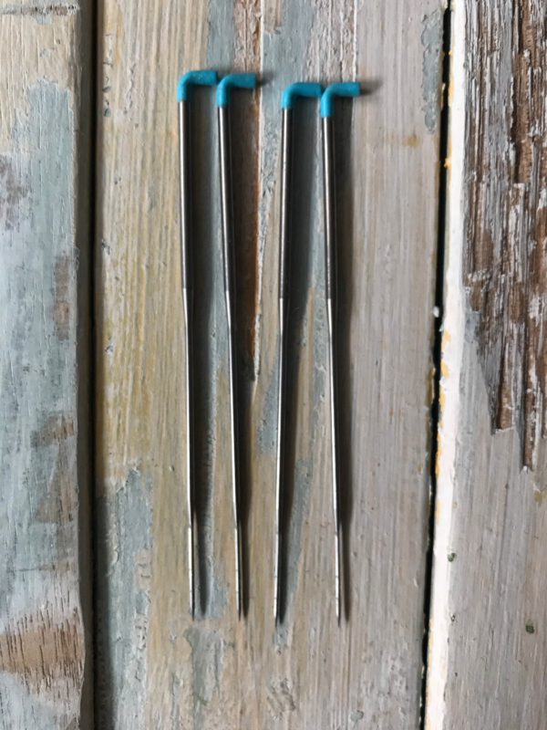 40 gauge Star Sparrow felting needle - Hot Blue