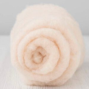 Acacia Maori Batt, Needle Felting, Wet Felting, 50 grams (1.75oz), Short Staple Fibre, Colour: Acacia