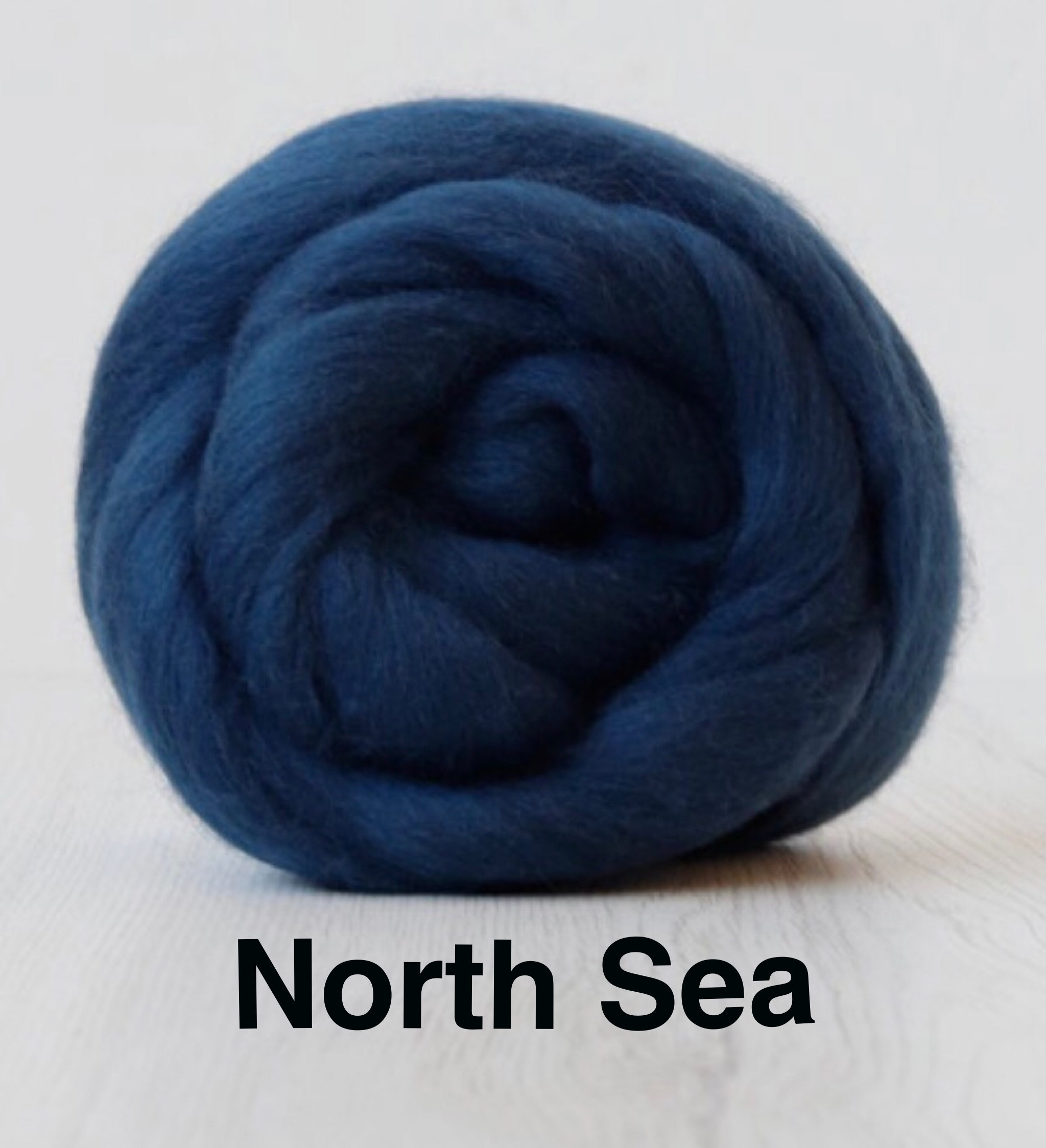 Blues | Extrafine Merino Wool Roving (Top), 18-19 Micron, 50 gr. (1.76 oz). For Wet Felting, Nuno Felting, Needle Felting, Spinning. - Image 8