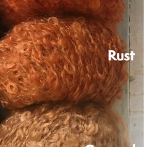 DollyMo - Mohair Bouclé (large curl) for Waldorf Doll Hair, Natural Cloth Doll, Natural Crafting - Image 6