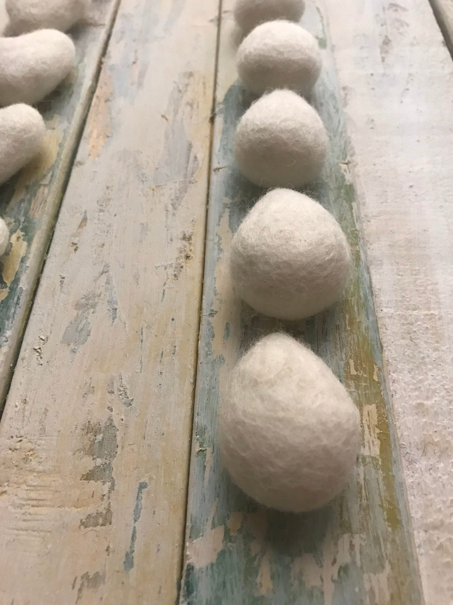 Felt Heart or Star or Drop – 100% Wool – Natural Colour – Great for Dyeing - Image 10