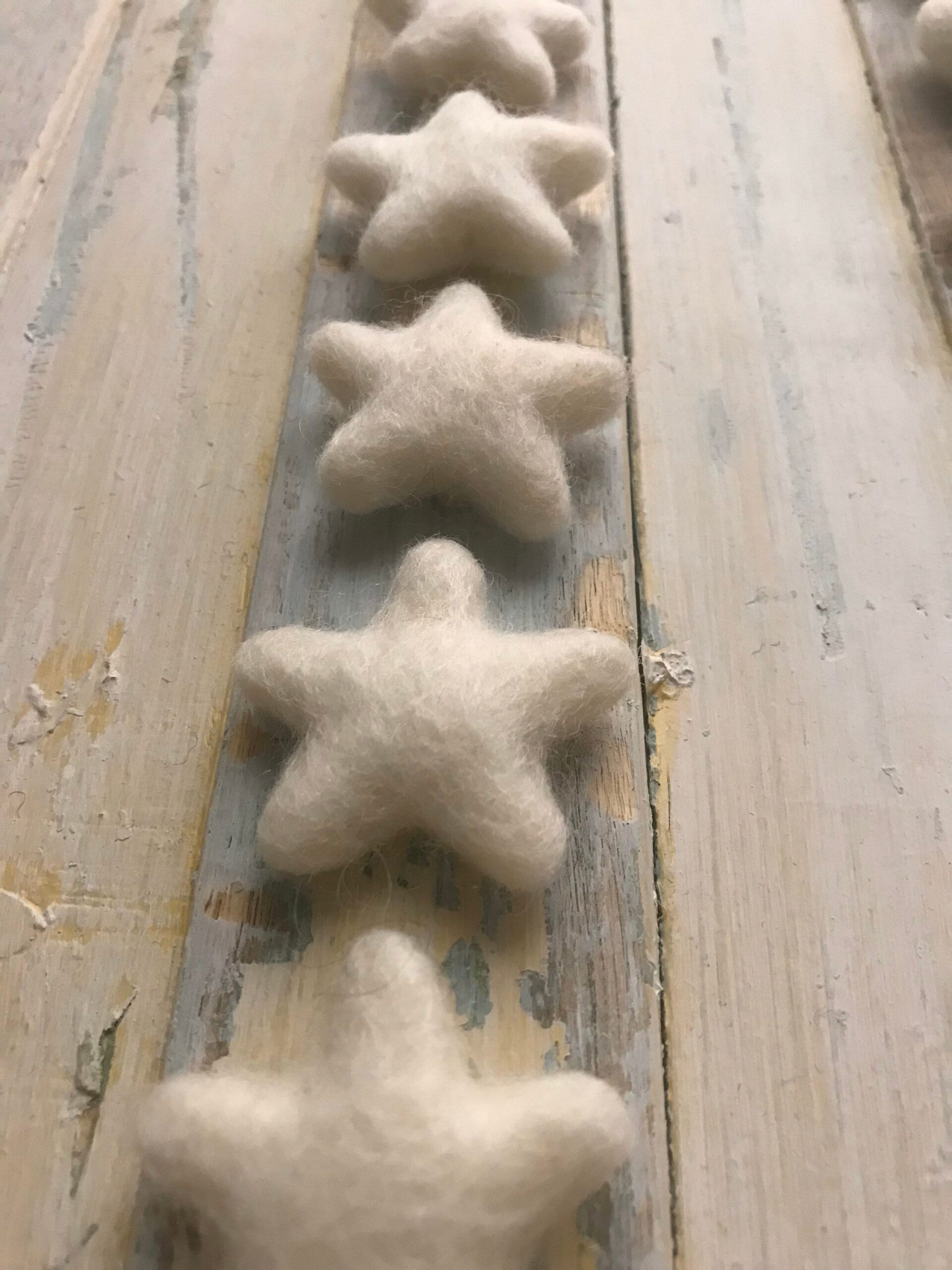 Felt Heart or Star or Drop – 100% Wool – Natural Colour – Great for Dyeing - Image 8