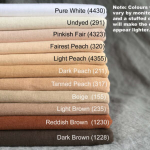 Heavy Doll-Making Jersey, Heavyweight, Swiss Quality, Laib Yala, Waldorf Doll Making