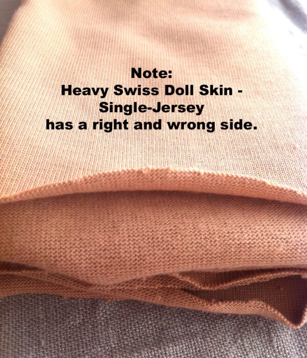 Heavy Doll-Making Jersey, Heavyweight, Swiss Quality, Laib Yala, Waldorf Doll Making