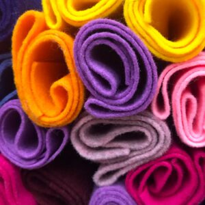 Large Sheets - Pure Wool Felt - 40 x 40cm (15.75" x 15.75") 100% Wool