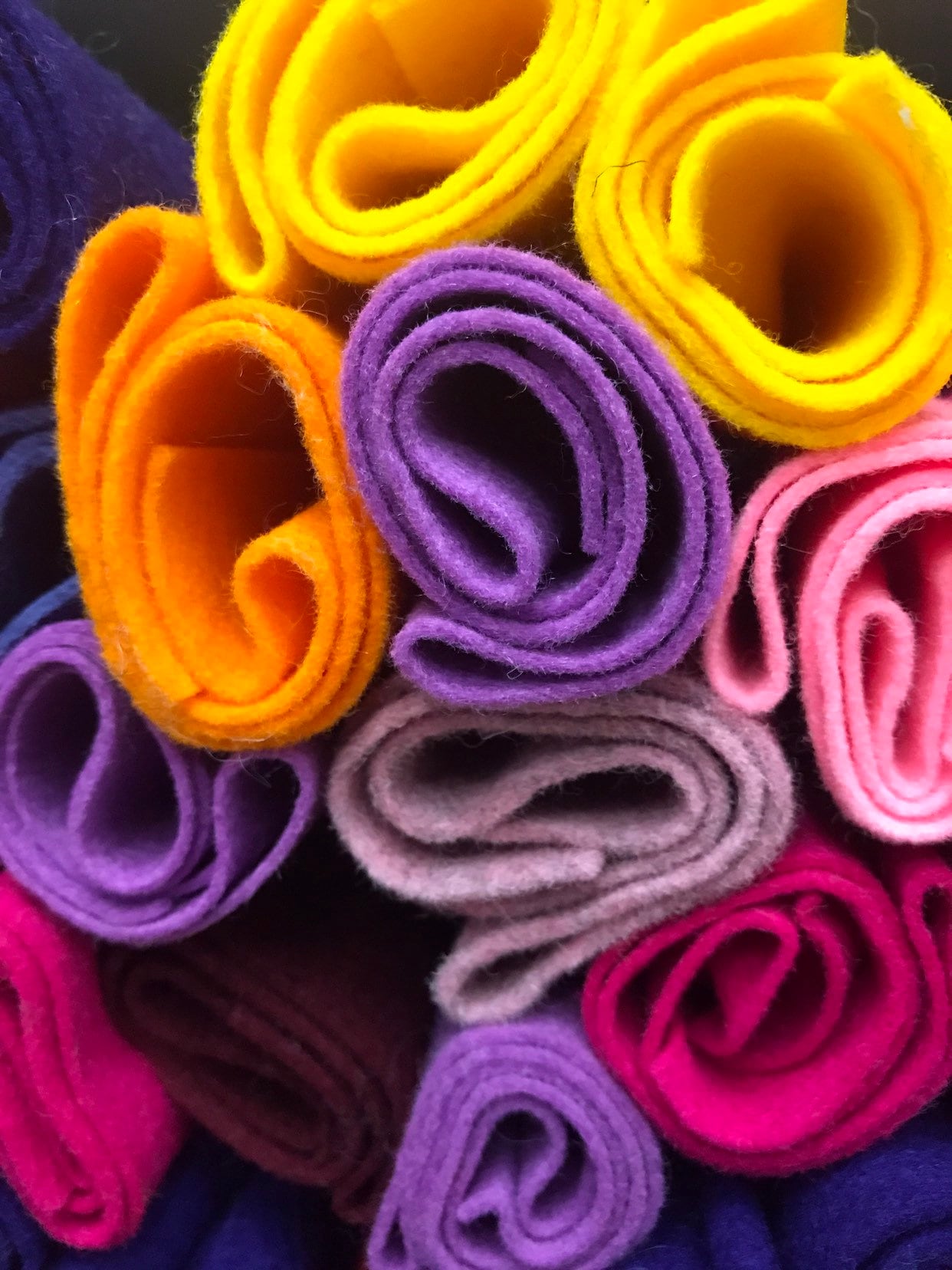 Large Sheets - Pure Wool Felt - 40 x 40cm (15.75" x 15.75") 100% Wool - Image 1