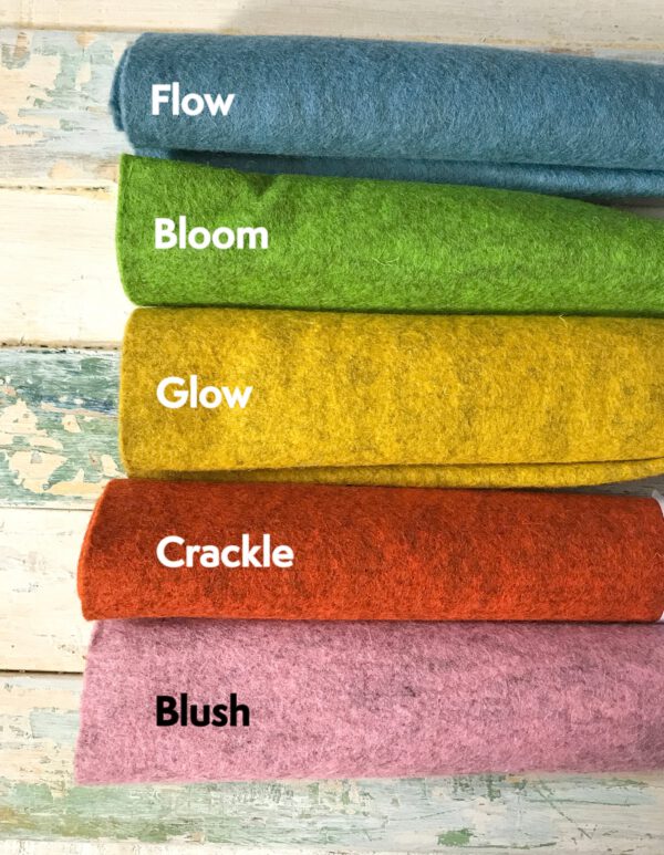 Large Sheets - Pure Wool Felt - 40 x 40cm (15.75" x 15.75") 100% Wool