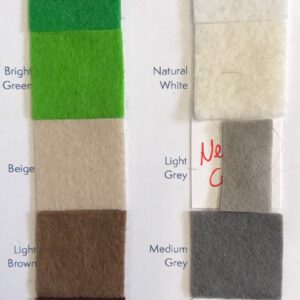 Large Sheets - Pure Wool Felt - 40 x 40cm (15.75" x 15.75") 100% Wool - Image 3