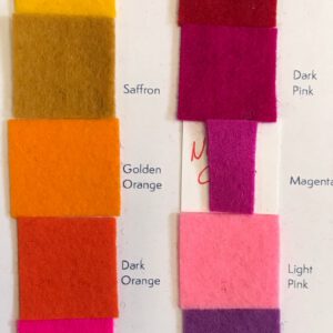 Large Sheets - Pure Wool Felt - 40 x 40cm (15.75" x 15.75") 100% Wool - Image 2