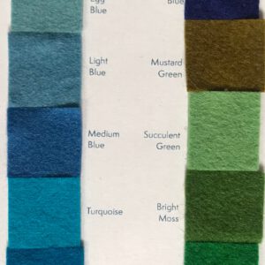 Large Sheets - Pure Wool Felt - 40 x 40cm (15.75" x 15.75") 100% Wool - Image 4