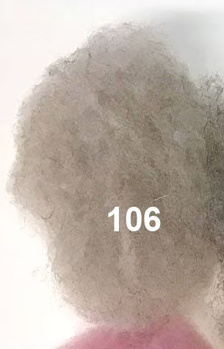 Swiss Mountain Sheep - Dyed Batt - Bergschaf - Valois - 27 micron - 50 gram units