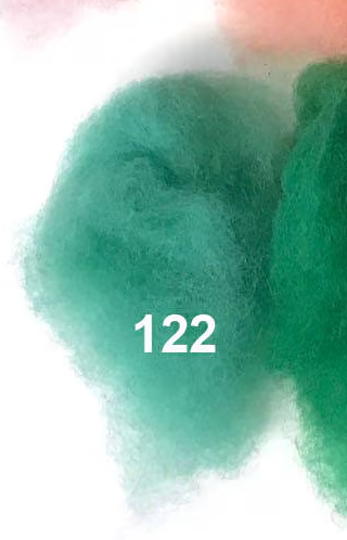 Swiss Mountain Sheep - Dyed Batt - Bergschaf - Valois - 27 micron - 50 gram units