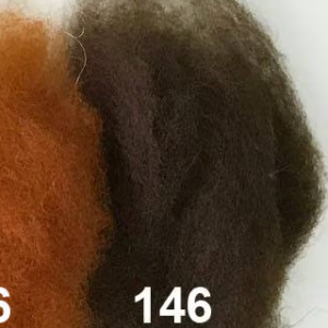 Swiss Mountain Sheep - Dyed Batt - Bergschaf - Valois - 27 micron - 50 gram units - Image 50