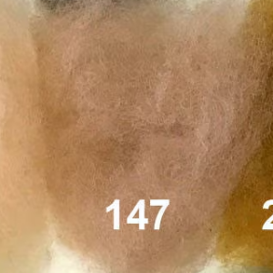 Swiss Mountain Sheep - Dyed Batt - Bergschaf - Valois - 27 micron - 50 gram units - Image 47