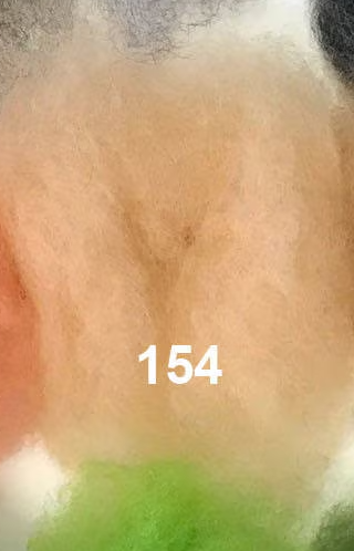 Swiss Mountain Sheep - Dyed Batt - Bergschaf - Valois - 27 micron - 50 gram units