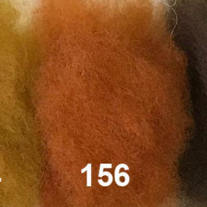 Swiss Mountain Sheep - Dyed Batt - Bergschaf - Valois - 27 micron - 50 gram units - Image 49