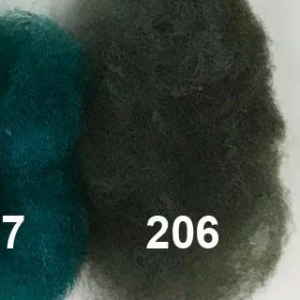 Swiss Mountain Sheep - Dyed Batt - Bergschaf - Valois - 27 micron - 50 gram units - Image 43