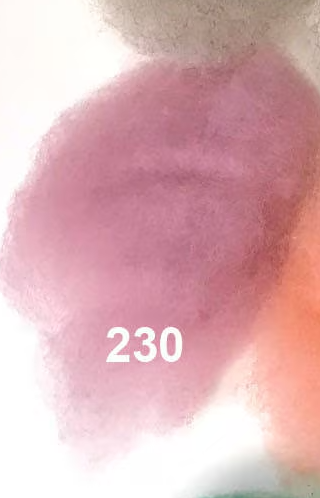 Swiss Mountain Sheep - Dyed Batt - Bergschaf - Valois - 27 micron - 50 gram units