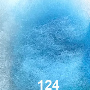 Swiss Mountain Sheep - Dyed Batt - Bergschaf - Valois - 27 micron - 50 gram units - Image 9