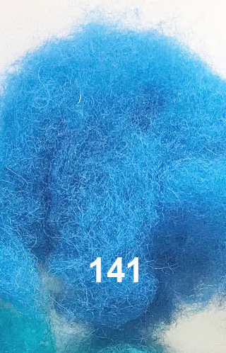 Swiss Mountain Sheep - Dyed Batt - Bergschaf - Valois - 27 micron - 50 gram units