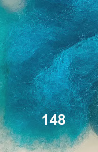 Swiss Mountain Sheep - Dyed Batt - Bergschaf - Valois - 27 micron - 50 gram units