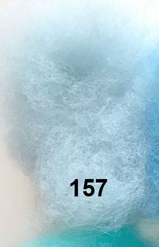 Swiss Mountain Sheep - Dyed Batt - Bergschaf - Valois - 27 micron - 50 gram units