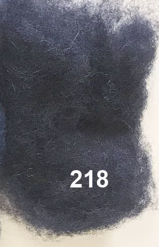 Swiss Mountain Sheep - Dyed Batt - Bergschaf - Valois - 27 micron - 50 gram units