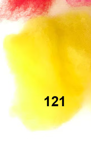 Swiss Mountain Sheep - Dyed Batt - Bergschaf - Valois - 27 micron - 50 gram units