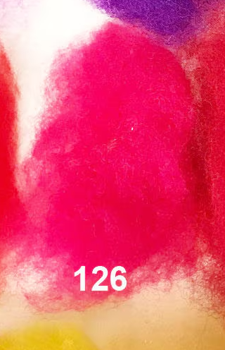 Swiss Mountain Sheep - Dyed Batt - Bergschaf - Valois - 27 micron - 50 gram units