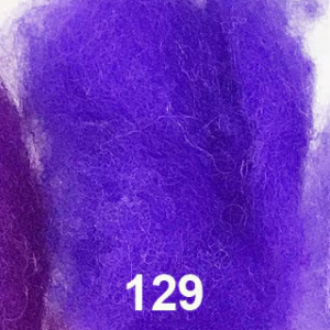 Swiss Mountain Sheep - Dyed Batt - Bergschaf - Valois - 27 micron - 50 gram units - Image 20