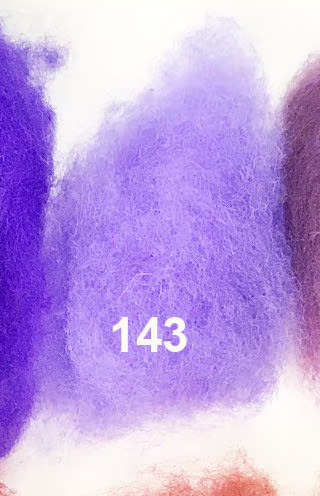 Swiss Mountain Sheep - Dyed Batt - Bergschaf - Valois - 27 micron - 50 gram units