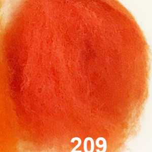 Swiss Mountain Sheep - Dyed Batt - Bergschaf - Valois - 27 micron - 50 gram units - Image 35