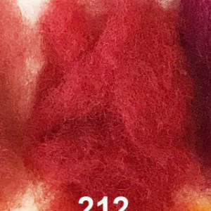 Swiss Mountain Sheep - Dyed Batt - Bergschaf - Valois - 27 micron - 50 gram units - Image 56