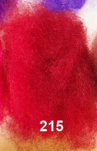 Swiss Mountain Sheep - Dyed Batt - Bergschaf - Valois - 27 micron - 50 gram units