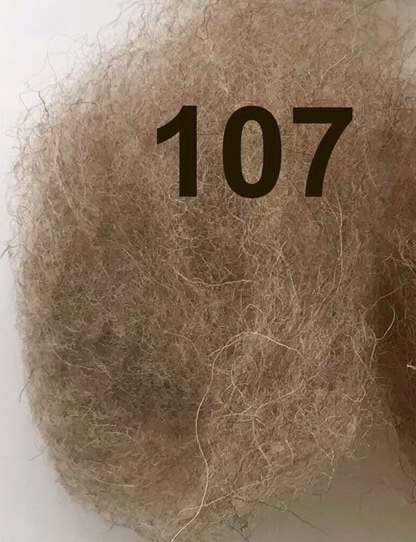 Swiss Mountain Sheep - Dyed Batt - Bergschaf - Valois - 27 micron - 50 gram units